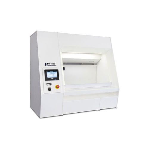 Hartkunststoff-Poliermaschine - CP series - Logitech Limited - für Platten / zur Endbearbeitung / automatisch
