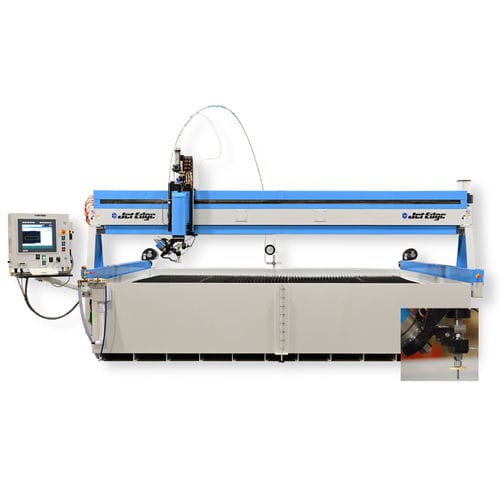 Abrasiv-Wasserstrahl-Schneidemaschine - EDGE X-5 - JET EDGE - für Metall / für Blech / CNC
