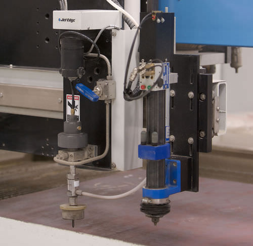 Pneumatisches Bohraggregat - JET EDGE - für Wasserstrahlschneidmaschine