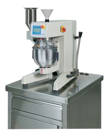 Mörtelmischer - 1.0203.01ASTM - Testing Feuerherdt & Bluhm - Schaufel / Batch / Edelstahl