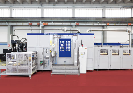 Rundtakt-Transfermaschine - TRB-100-T - BUFFOLI TRANSFER - CNC / zur maschinellen Fertigung / Mehrspindel