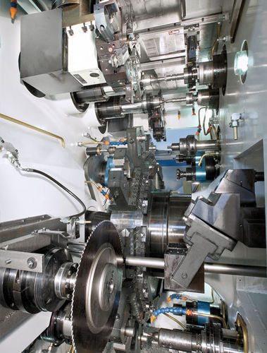 Rundtakt-Transfermaschine - TWIN TURN - BUFFOLI TRANSFER - CNC / hohe Produktivität / Dreh