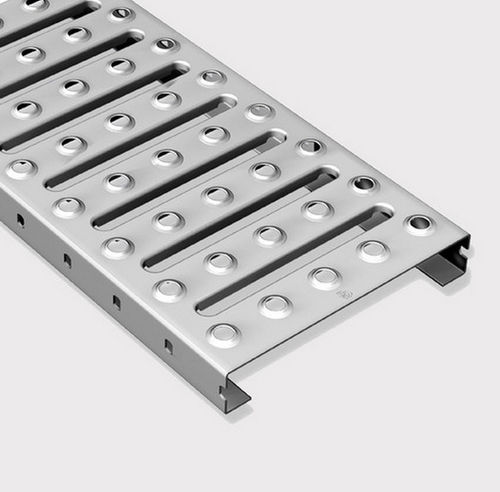 Metall-Gitterrost - R12, 2.0 - 3.0 mm | Steg - Graepel - Blech / für hohe Belastungen