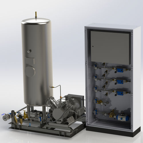 Gas-Regelstation - FCTechnik - Gas Control Systems - flox[on] MFC