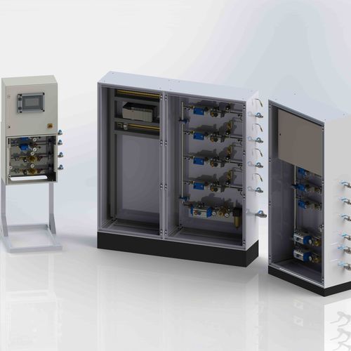 Gas-Regelsystem / für das Pfannenspülen - FCTechnik - Gas Control Systems - flox[on] MFC - automatisch