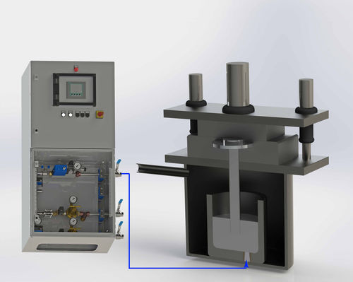 Gas-Regelstation / für die Aluminumproduktion - FCTechnik - Gas Control Systems - flox[on] MFC - für Niederdruckguss / automatisch