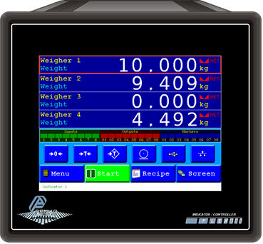 Mehrkanal-Wägecontroller - FLEX Multichannel - PENKO Engineering B.V.