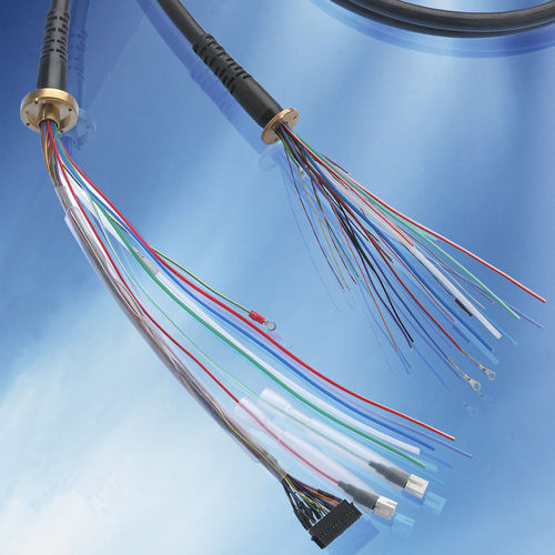 Hybrid-Stromkabel - Axon Cable - isoliert / Verbundwerkstoff
