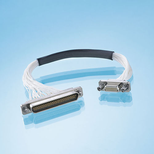 Datensteckverbinder - Axon Cable - Micro-D / rechteckig / Hochstrom
