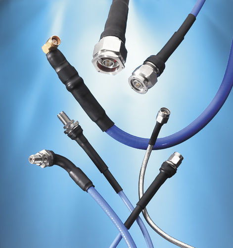 RF-Kabelbaum - -55 ... 125 °C |50 GHz| Axowave® - Axon Cable - Koaxial / für raue Umgebungen / für Mobilfunkstationen
