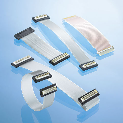 Datenkabel elektrisch - Axolink® - Axon Cable - Karte-an-Karte / geschirmt / flach
