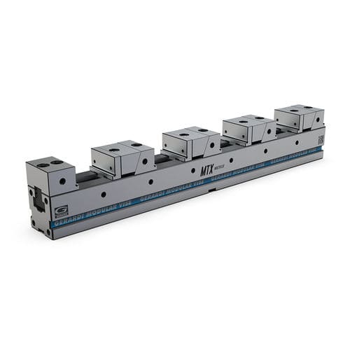 Elastischer Schraubstock - Multiflex - GERARDI - für Werkzeugmaschinen / manuell / vertikal