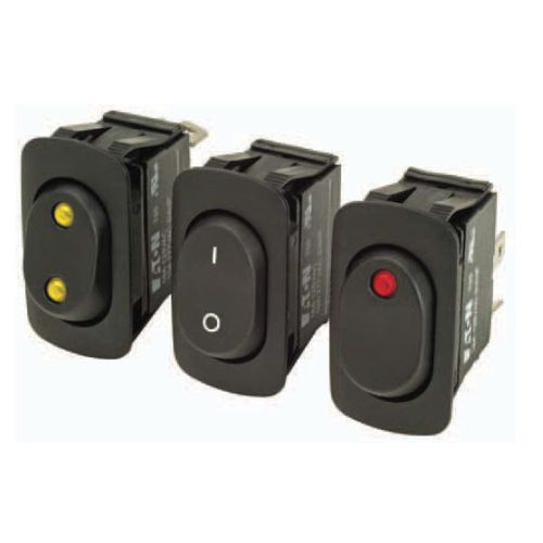 Wippschalter - X series - Eaton Commercial Controls - einpolig / bipolar / 4-polig