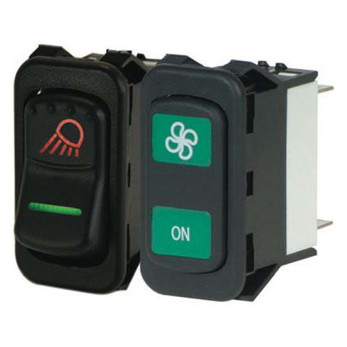 Wippschalter - NGR - Eaton Commercial Controls - einpolig / IP67 / beleuchtet