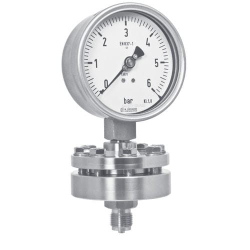 Membrandruckmittler mit Flanschanschluss - D700   - Manfred Jünemann Mess- und Regeltechnik GmbH - für Manometer / Prozess / chemisch