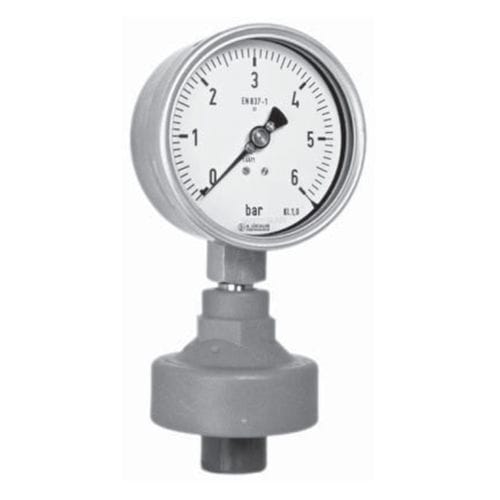 Membrandruckmittler mit Gewindeanschluss - D711   - Manfred Jünemann Mess- und Regeltechnik GmbH - für Manometer / für chemische Prozesse / chemisch