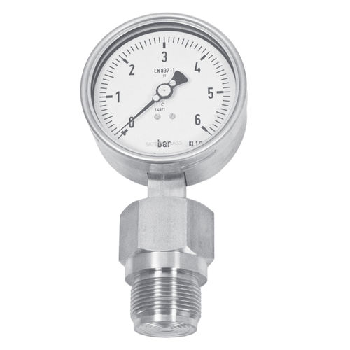 Membrandruckmittler mit Gewindeanschluss -  D704 - Manfred Jünemann Mess- und Regeltechnik GmbH - für Manometer / für chemische Prozesse / chemisch