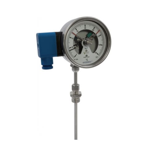 Bimetall-Thermometer - B20   - Manfred Jünemann Mess- und Regeltechnik GmbH - mit Zifferblatt-Anzeige / Magnet / für Lebensmittel