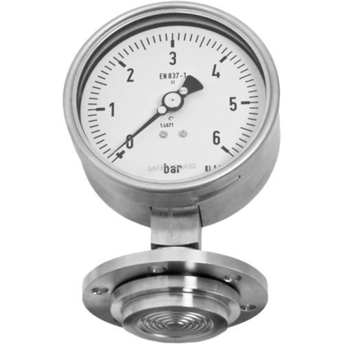 Membrandruckmittler mit Flanschanschluss - D710   - Manfred Jünemann Mess- und Regeltechnik GmbH - für Manometer