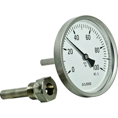 Fühler-Thermometer - B23   - Manfred Jünemann Mess- und Regeltechnik GmbH - Bimetall / mit Zifferblatt-Anzeige / Einschraub
