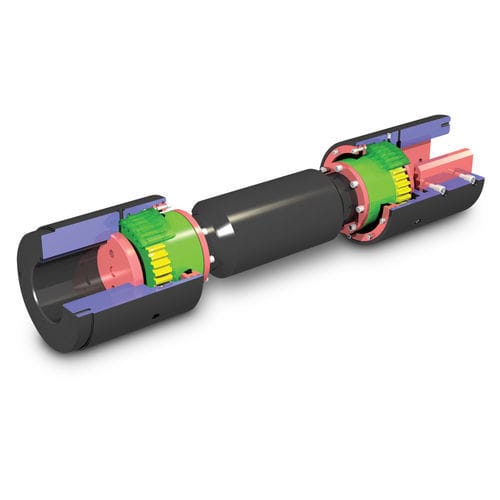 Drehspindel - SM  - Ameridrives Couplings - handgeführt / für Walzwerk / Zahn
