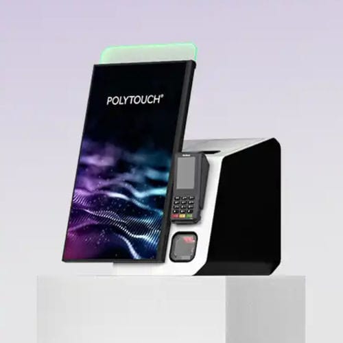 Multi-Touch-Screen-Terminal - FLEX21.5 SCO - Pyramid Computer GmbH - Kiosk / thekenmontiert / bodenstehend