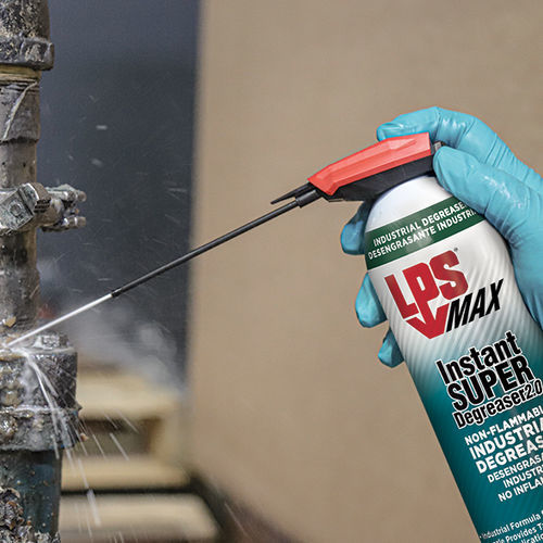 Entfettungs-Aerosol - LPS® MAX Instant Super Degreaser - LPS Laboratories - für Kabel und Ketten / flammenabweisend / lösemittelfrei