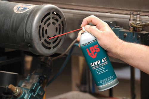 Reinigendes Aerosol - REVO 66® - LPS Laboratories - flammenabweisend / lösemittelfrei / schnell verdampfend