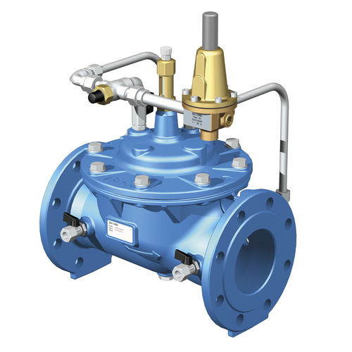 Membranventil - K1 HYDROSTAB - Belgicast - hydraulisch / Steuerung / automatisch