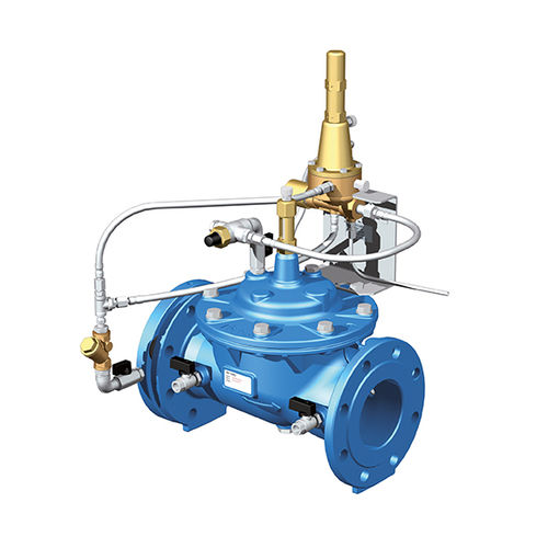 Membranventil - K2 HYDROSTAB - Belgicast - hydraulisch / Durchflussbegrenzung