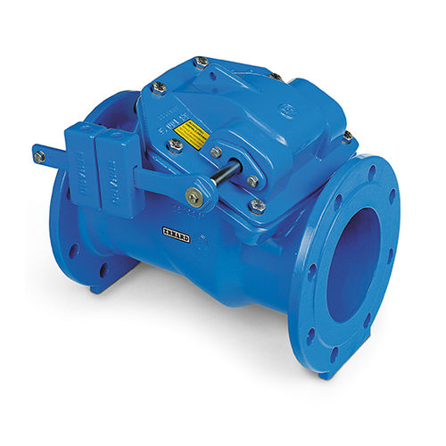 Klappenrückschlagventil - B6 50 - Belgicast - für Wasser / Doppelflansch / Ablauf