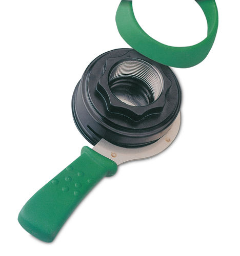 Gewindeschneid-Adapter - 1415 series  - Belgicast - für Rohre / gerade