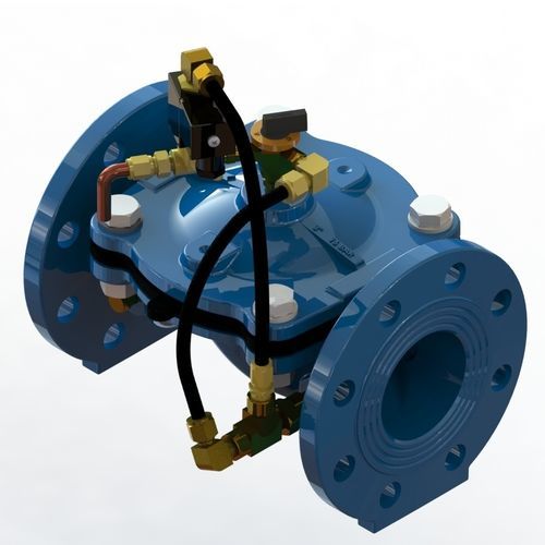 Vorsteuer-Magnetventil / 3-Wege - RAF 31B - Raphael Valves Industries (1975) Ltd - normal geschlossen / Wasser / Steuerung