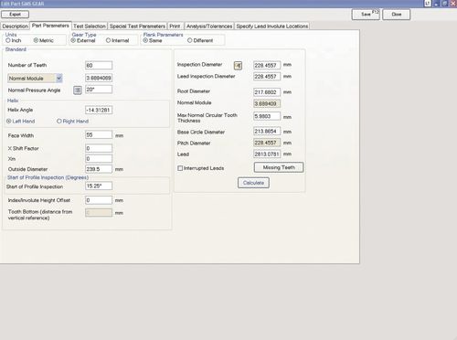 Analysesoftware - GAMATM - Gleason - Schnittstellen Mensch Maschinen / Inspektion / Prozess