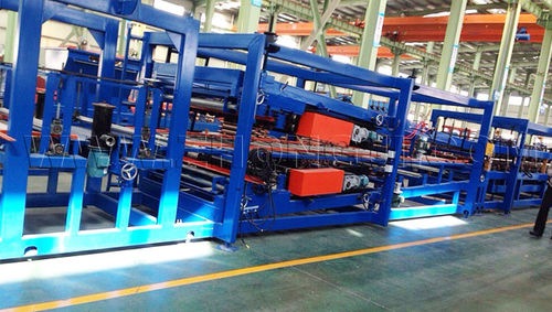 PSE/Mineralwolle-Sandwichplatten-Produktionsanlage - SP-9 Z-Lock - Shanghai Zhongji Machinery Co.ltd - automatisch