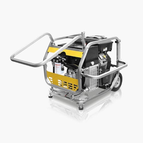 Hydraulikaggregat mit Verbrennungsmotor - Super Raptor  - DOA Hydraulic Tools Srl - Öl / für Hubanwendungen / Pumpen