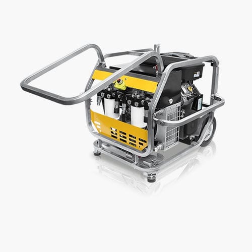 Hydraulikaggregat mit Verbrennungsmotor - SUPER RAPTOR DUAL - DOA Hydraulic Tools Srl - für Motoren / Maschine / Flaschen
