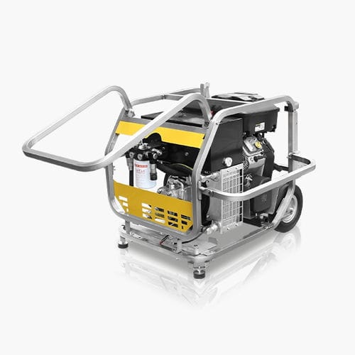 Hydraulikaggregat mit Elektromotor - SUPER RAPTOR - DOA Hydraulic Tools Srl - Benzin-Motor / Flaschen / für Hubanwendungen