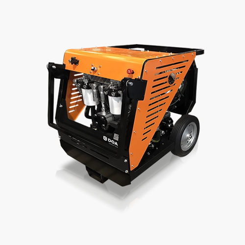 Hydraulikaggregat mit Elektromotor - DINAMO - DOA Hydraulic Tools Srl - Benzin-Motor / Öl / für Hubanwendungen