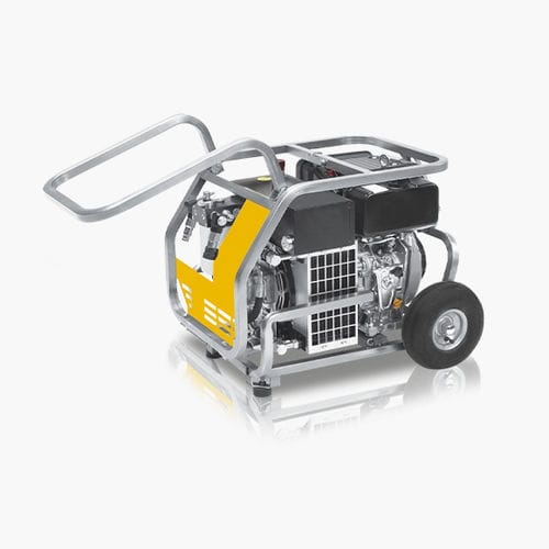 Dieselbetriebenes Hydraulikaggregat - SCORPION D - DOA Hydraulic Tools Srl - Öl / kompakt / mit großen Abmessungen