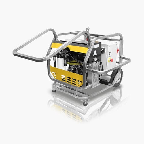 Hydraulikaggregat mit Elektromotor - SUPER RAPTOR E - DOA Hydraulic Tools Srl - Öl / für Hubanwendungen / Maschine