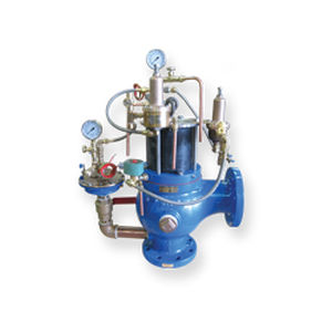 Druckbegrenzungsventil zur Rohwasseraufbereitung - A106-DL-AIR / A106-DL-ET - Singervalve - kompakt / druckluftbetrieben / Sitz