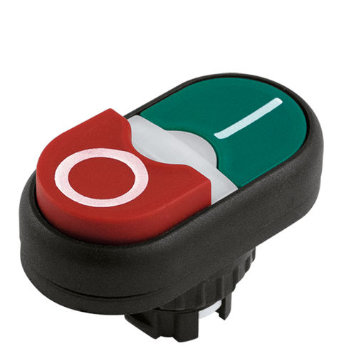 IP40-Drucktaster - DX22 DPB - DOMO - beleuchtet / Kunststoff / LED