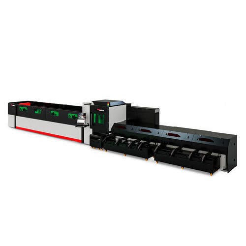 Faserlaser-Schneidemaschine - Smarttube Fiber&reg; - TCI CUTTING - für Metall / Rohr / zwei Spannfutter