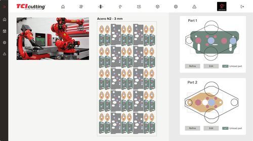 Produktionsmanagement-Anwendungssoftware - Manager PRO&reg; - TCI CUTTING - Berechnung / Visualisierung / Schachtel