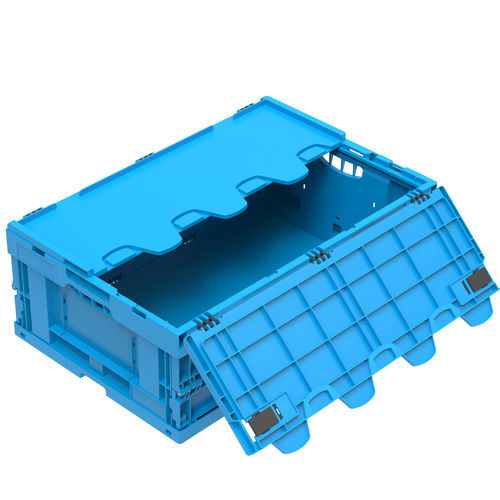 PP-Behälter - Falter 6422 NG DL - WALTHER Faltsysteme GmbH - FALTBOX - Lager / Industrie / mit Griffen