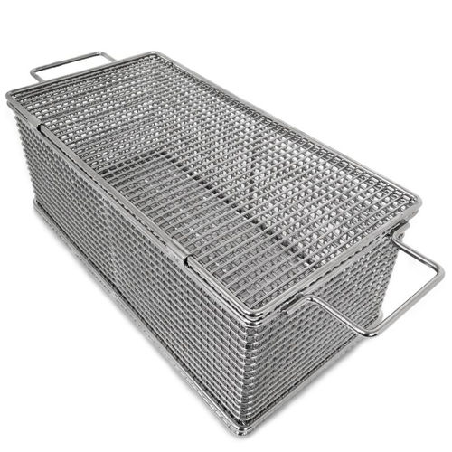 Korb / Transport / zum Reinigen von Teilen - Neri Makina Müh. San. ve Tic. Ltd. Şti. - mit Deckel / Edelstahl / Wasch