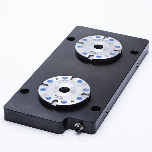 Runder Nullpunkt-Spannzylinder - 0-MAK Placa doble - Fresmak
