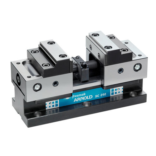 Schraubstock für Werkzeugmaschinen - 050 200 ARNOLD SC series - Fresmak - horizontal / Wechselpalette / selbstzentrierend