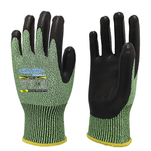 Arbeitshandschuh - NI10(C) GR - Sumirubber Malaysia Sdn. Bhd. - für die Metallindustrie / für die Glasindustrie / Schnittschutz